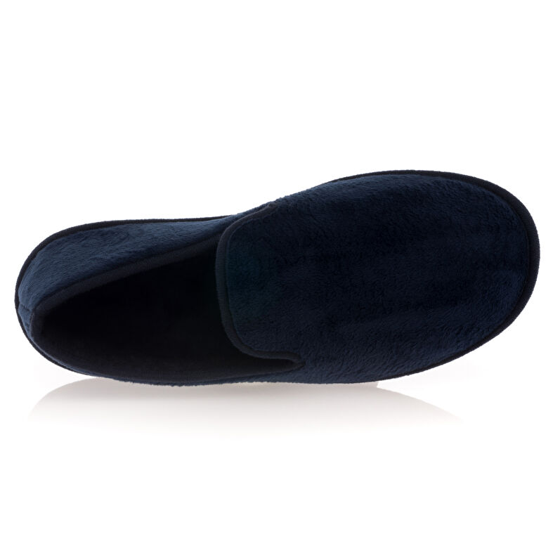 Blaue Herrenpantoffeln