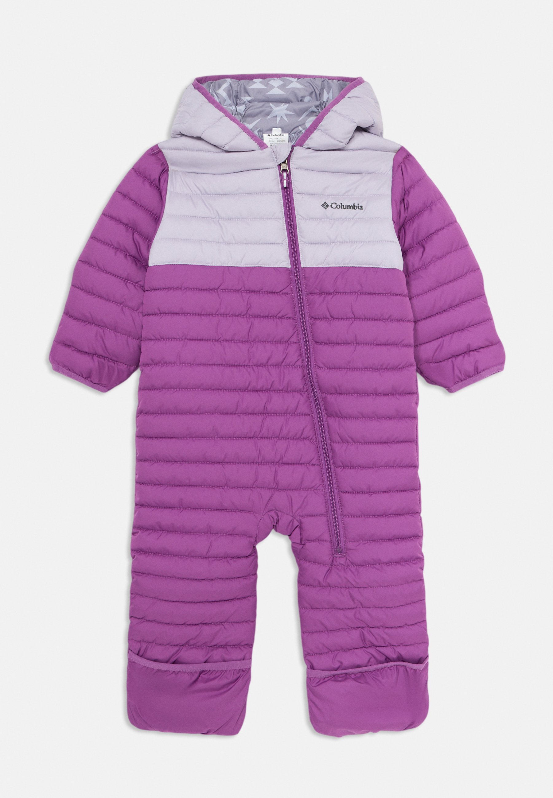 Combinaison de ski réversible Columbia POWDER LITE II - razzle/lavande perle