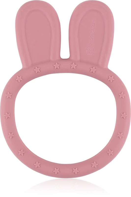 Silikonsko grizalo Petite&Mars Bunny 0m+