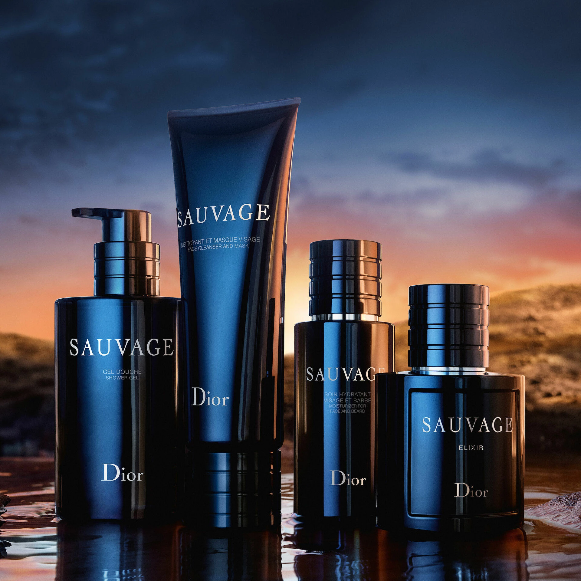 Gel de ras Sauvage 125 ml - DIOR