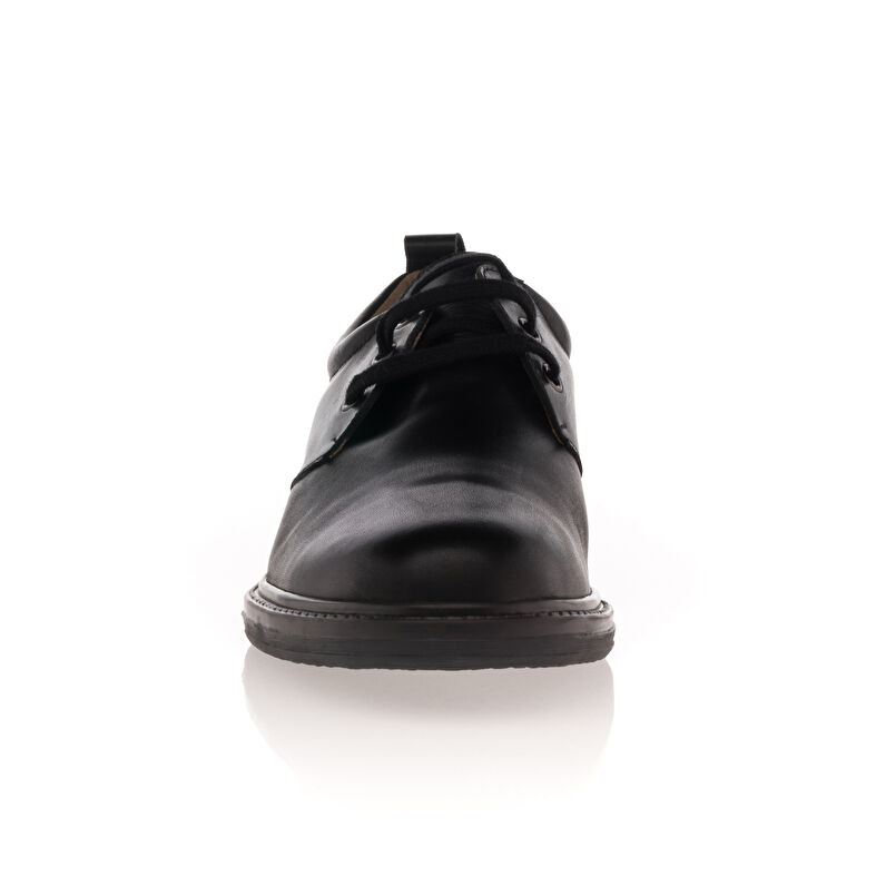 Zwarte nette herenschoenen