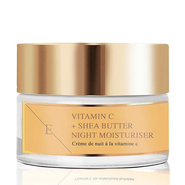 Crema idratante notte al burro di karité e vitamina C di Eclat Skin London