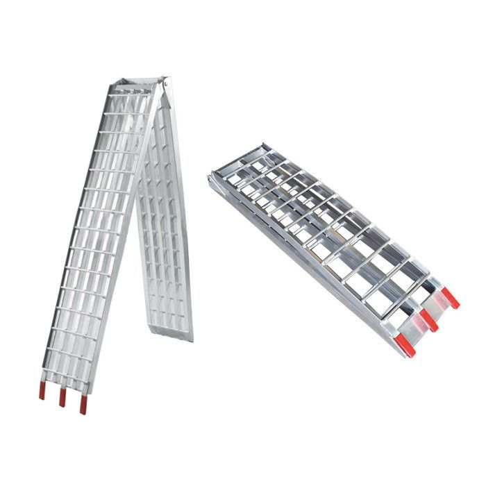 Folding aluminum loading ramp - 230x28cm - Quad