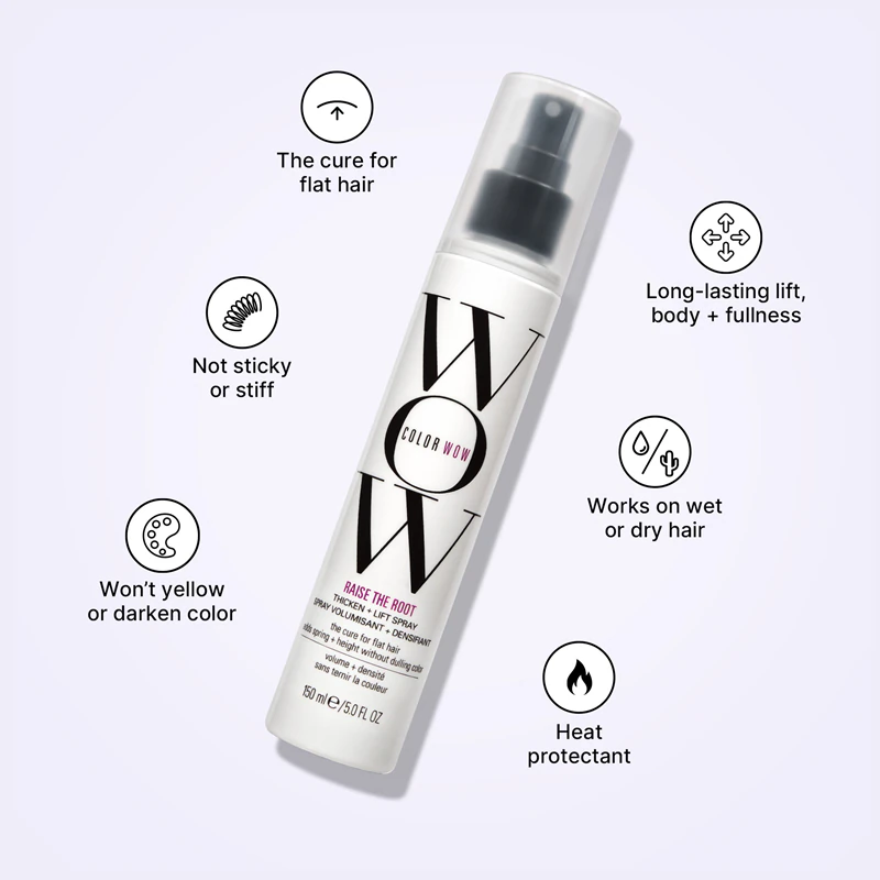 Spray Volumizador Color WOW Raise the Roots para Cabelos Coloridos