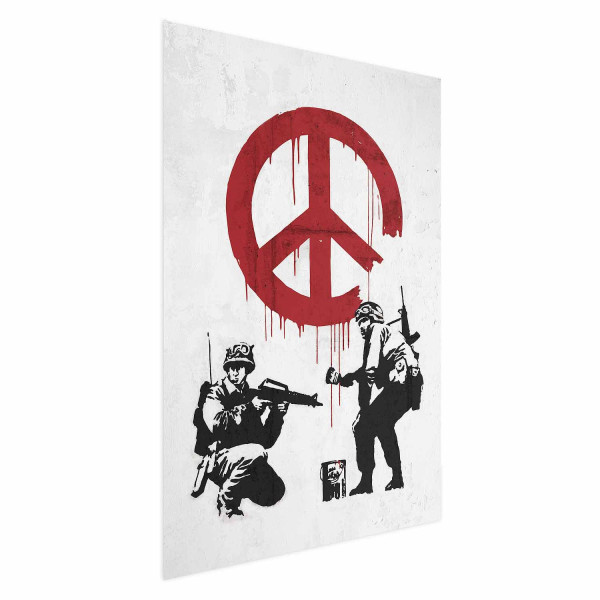 Plakat Wojna i pokój 21x30 cm