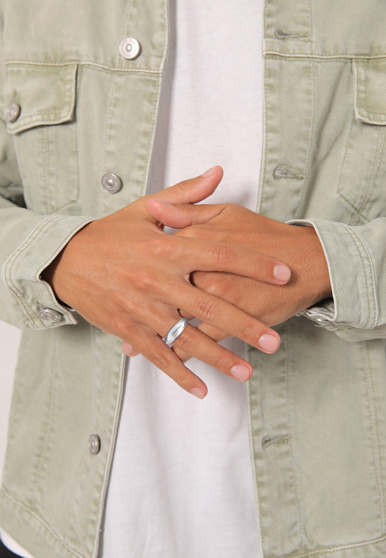 Elli PREMIUM Elli PREMIUM Bague Femmes Sceau Marquise Design Basic en argent sterling 925 rhodié