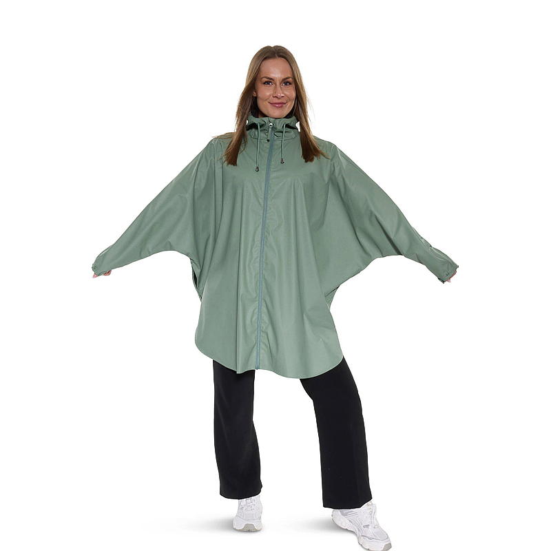 Time 2 Change regnponcho med hette