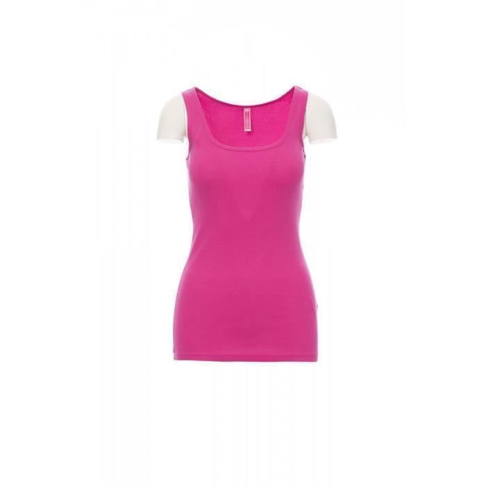 Payper Look dames T-shirt - Roze - Maat L - 100% katoen