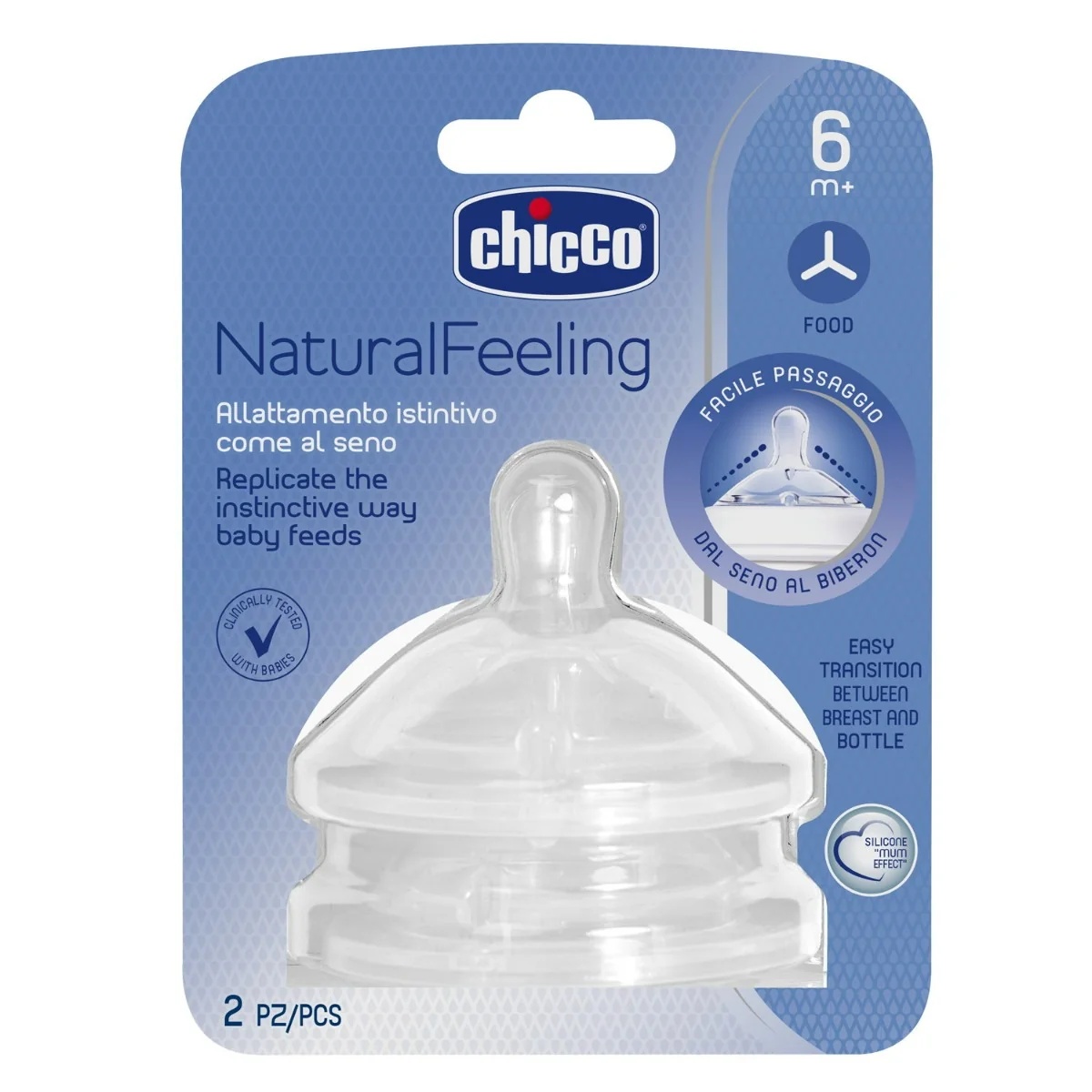 CHICCO Chicco Step Up Neuer Sauger 6M+ Flow Babynahrung