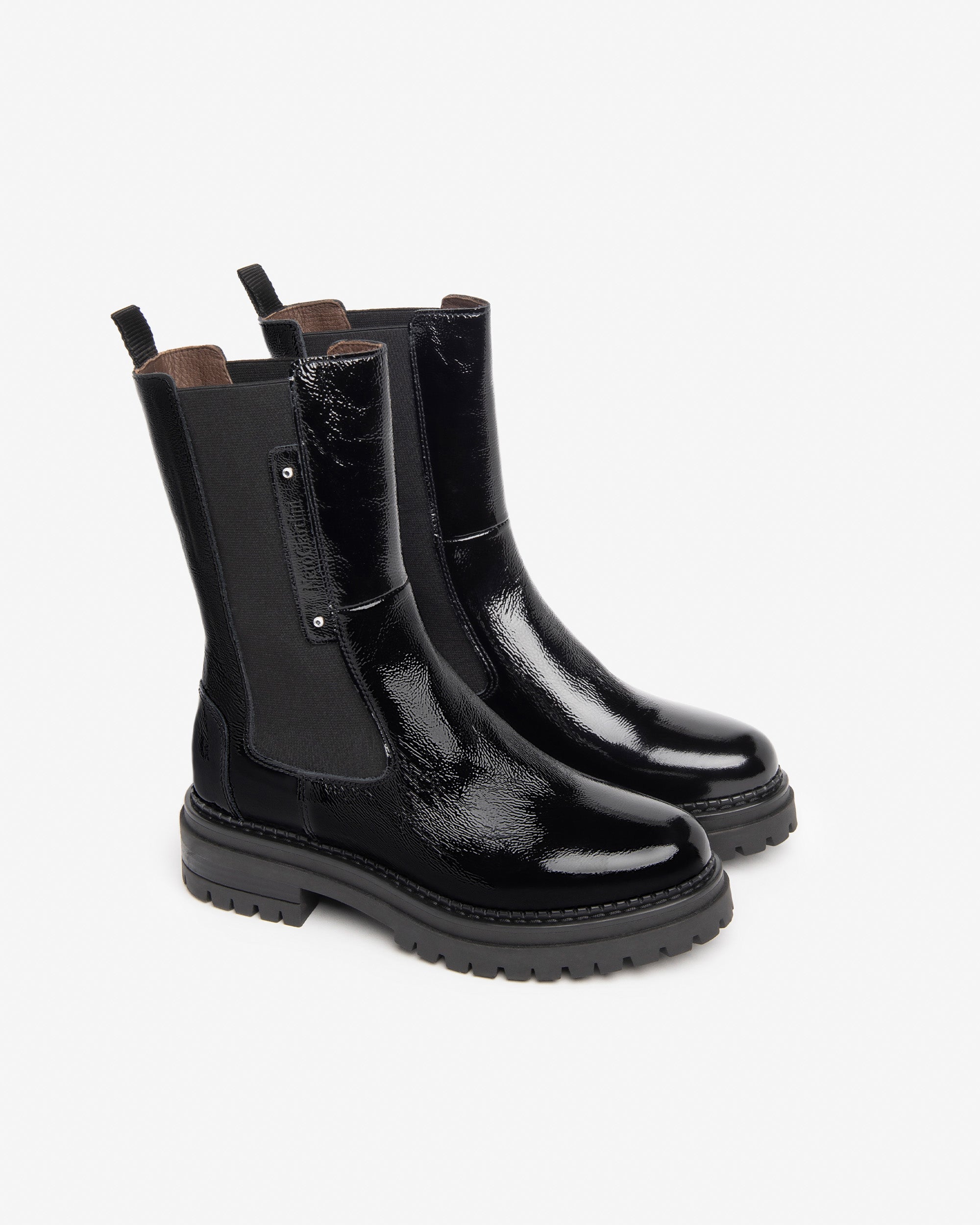 Chelsea-Boots aus Leder für Damen