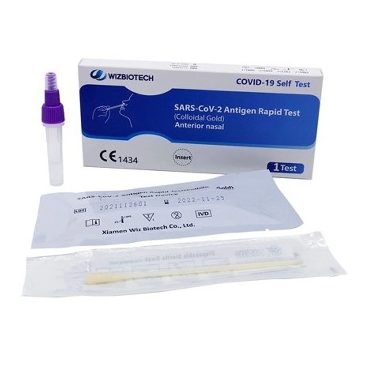 Autodiagnóstico rápido para el antígeno de la Covid-19