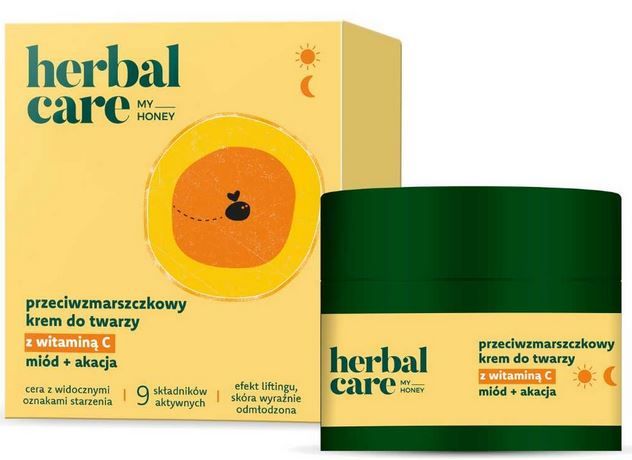 Herbal Care My Honey dienas un nakts grumbu krēms Sejas mitrinātāji