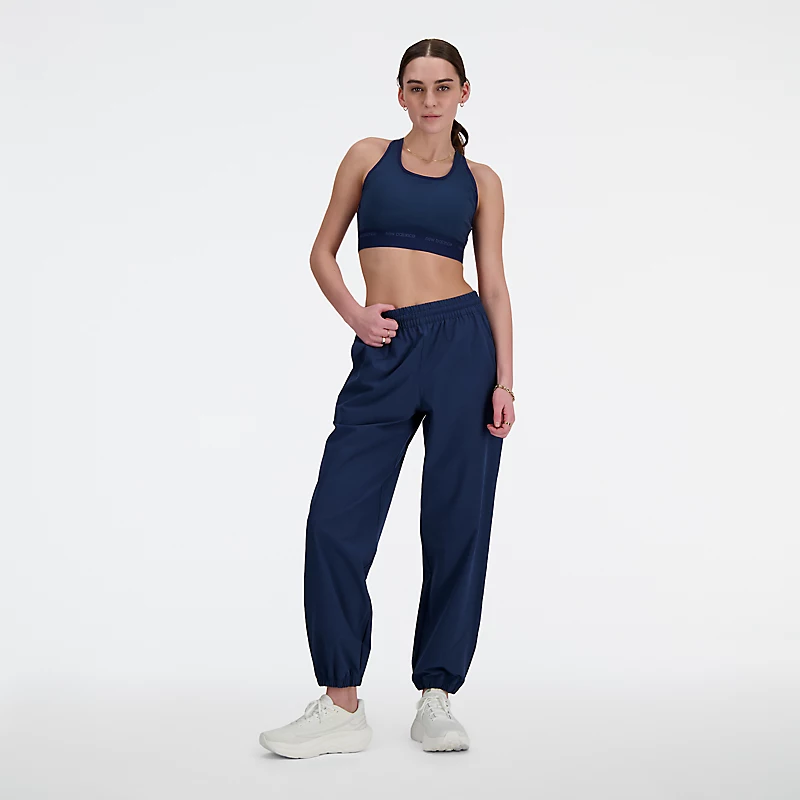 Dames joggingbroek met stretch - NB NAVY
