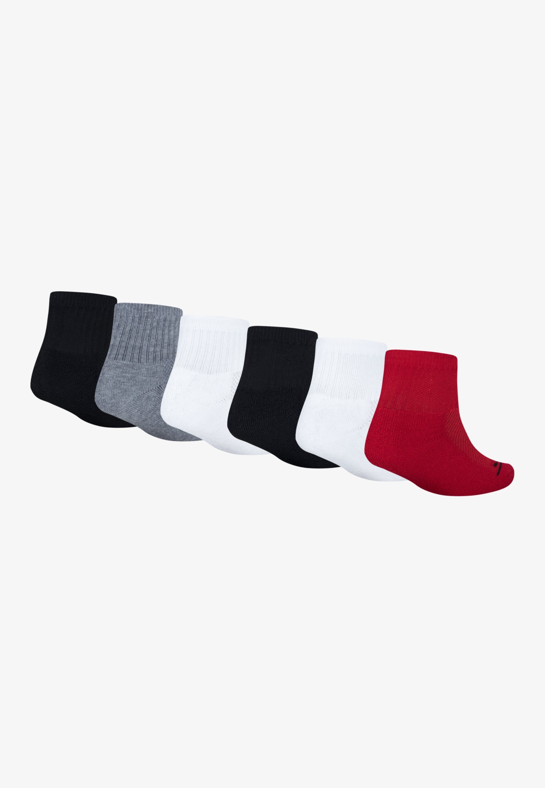 Jordan JORDAN LEGEND ENKELSOKKEN 6-PACK - Sportsokken - gym rood/zwart