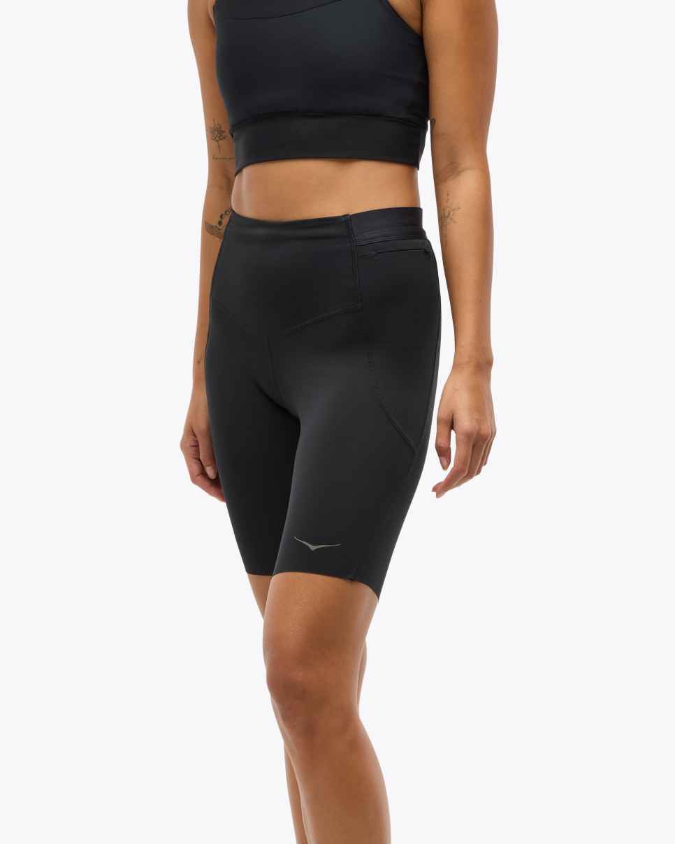 HOKA Pantalones cortos de punto Novafly 9-tommers negros