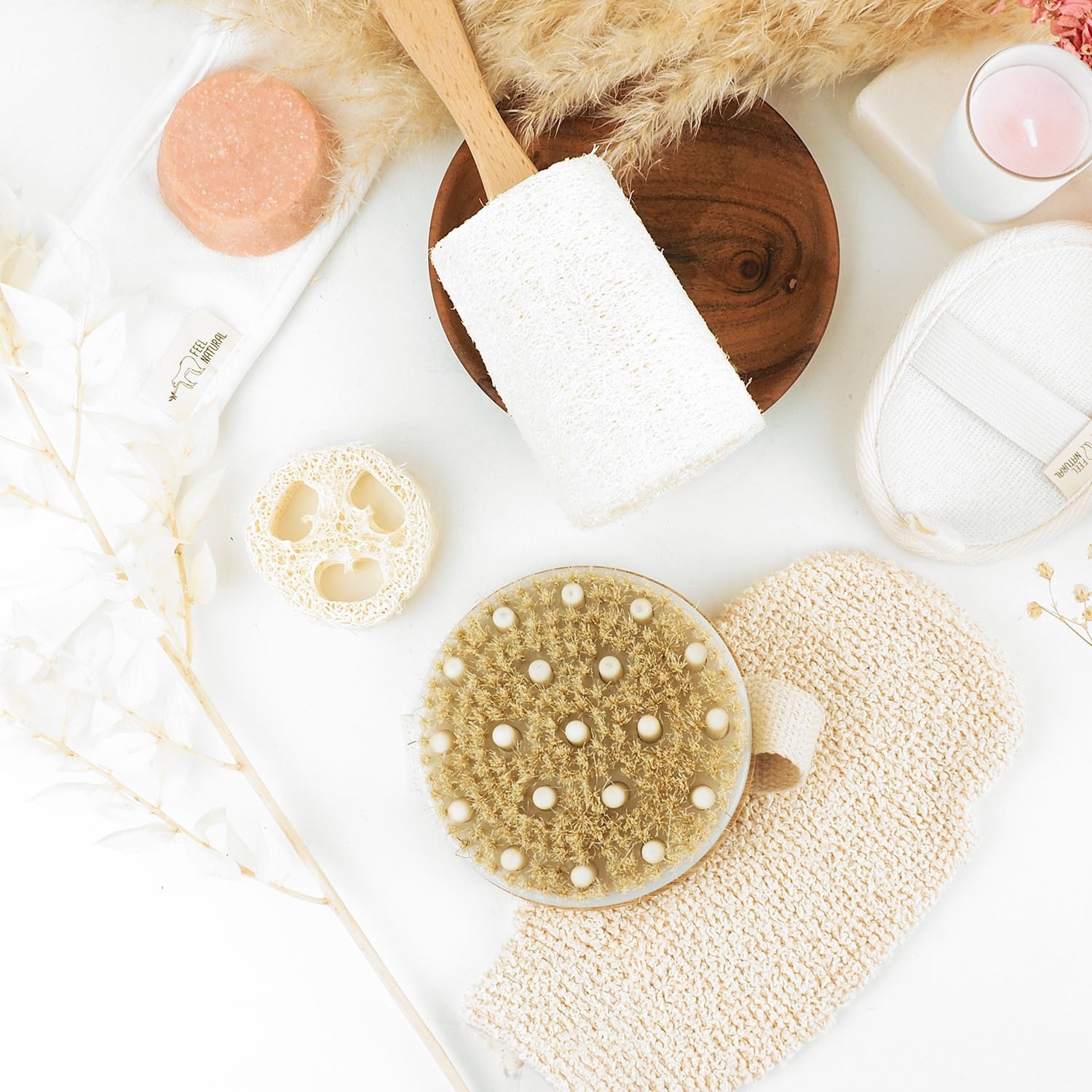 Feel Natural Gant exfoliant en jute