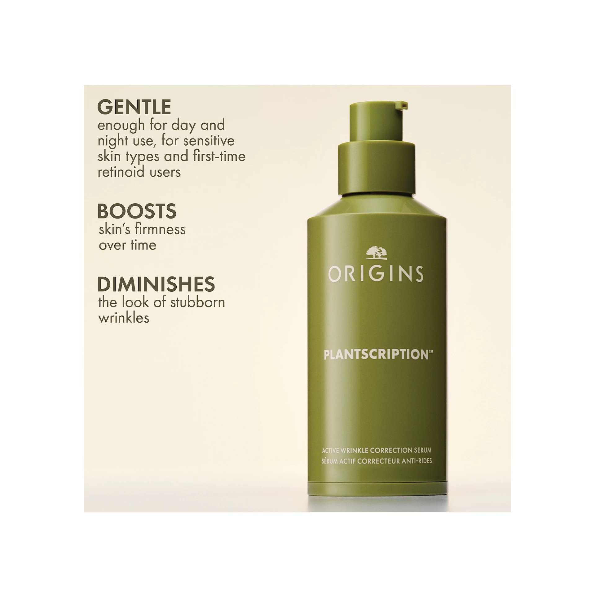 Plantscription Aktywne serum korygujące zmarszczki z retinoidami 48 ml - Origins