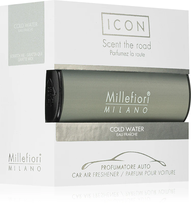Fragrância automotiva Millefiori Icon Cold Water