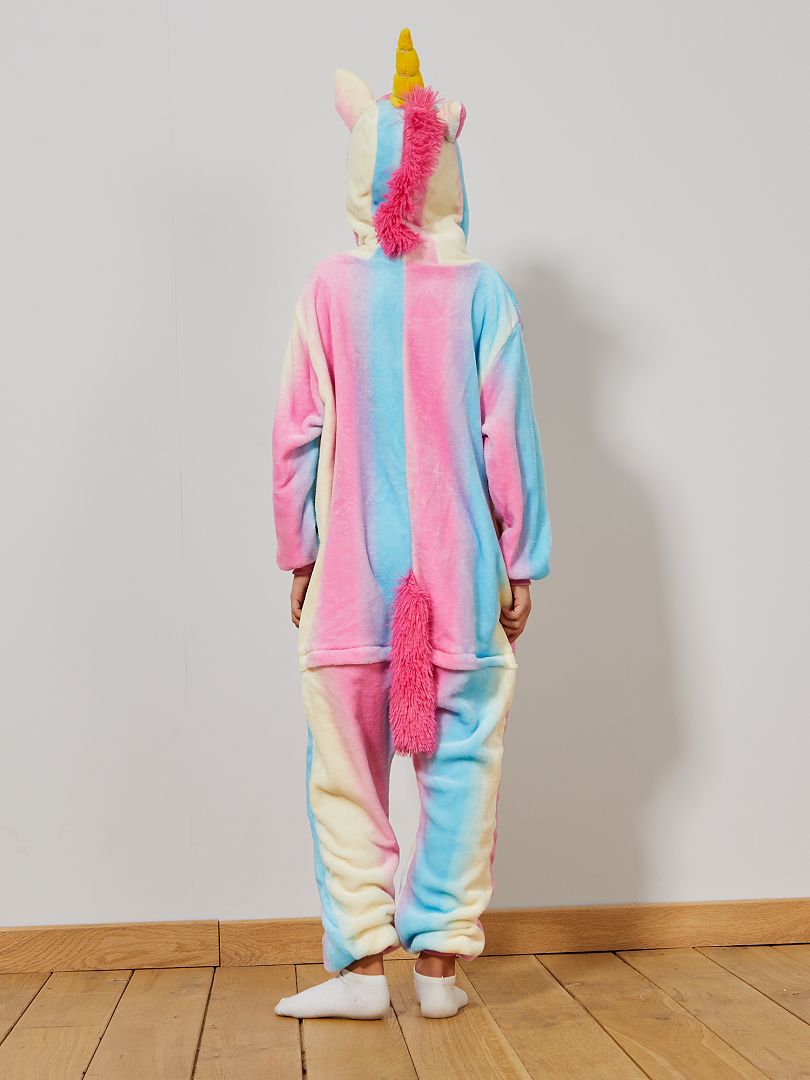 Eenhoorn jumpsuit kostuum - Meerkleurig