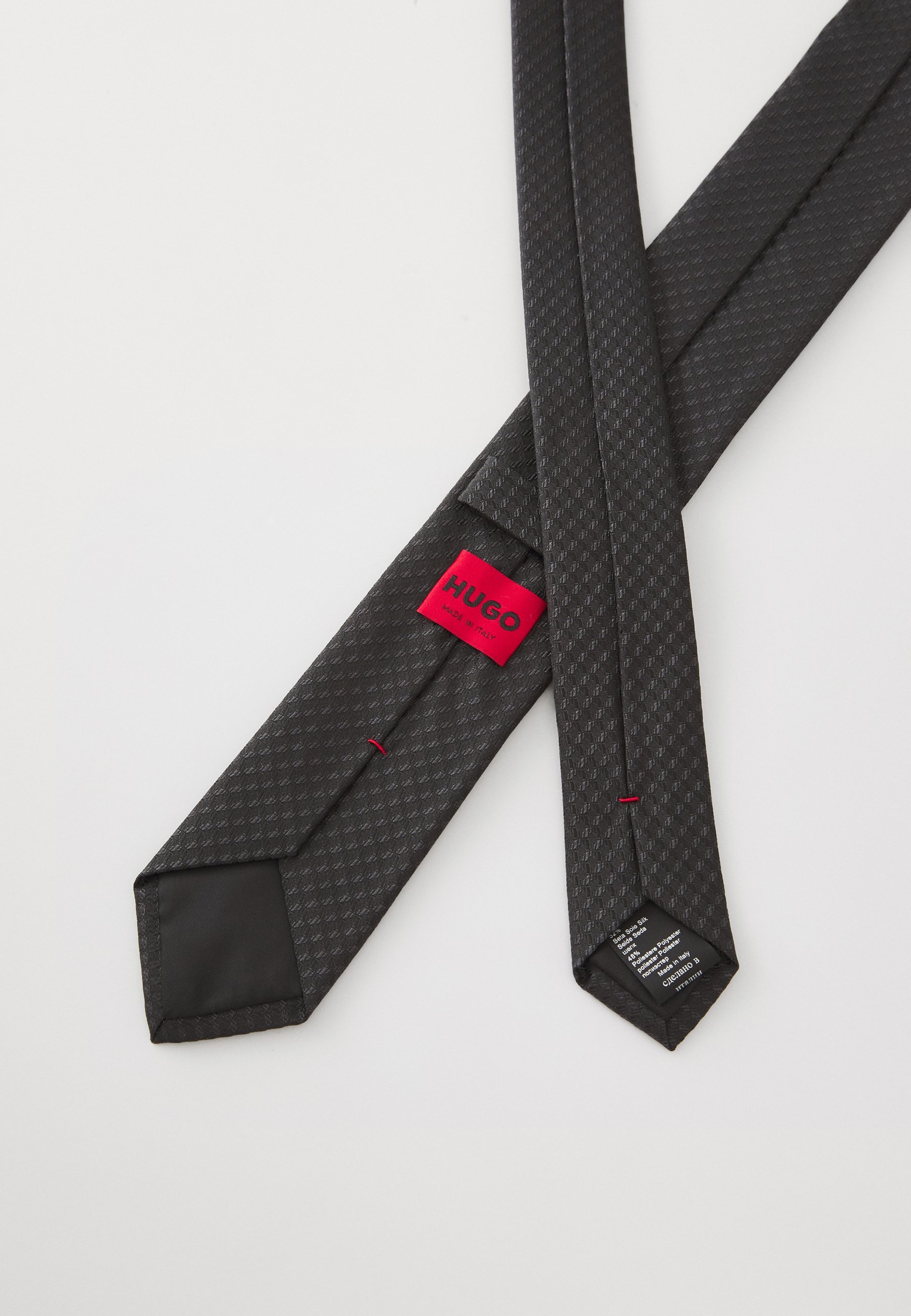 HUGO TIE - Krawat - czarny