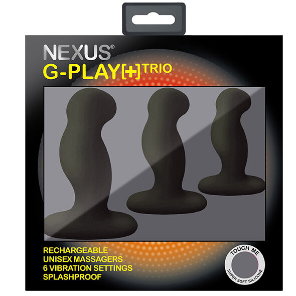 Nexus G-Play+ Trio S/M/L melns