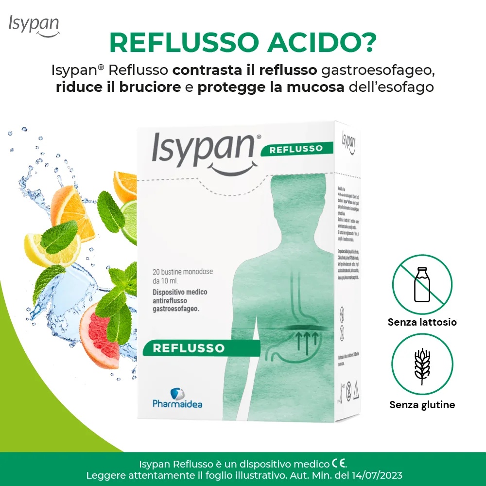 ISYPAN Isypan Reflux 20 Beutel à 10 ml Mittel gegen gastroösophagealen Reflux