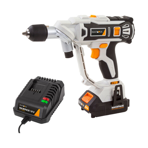 18 V Akku-Bohrschrauber-Set Burghiu dublu
