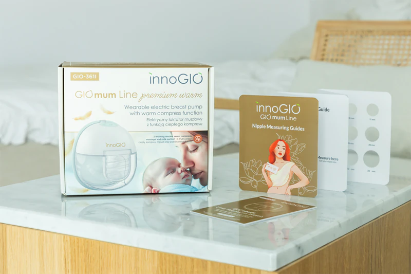 innoGIO GIOmum Line Premium Warm Single Breast Pump