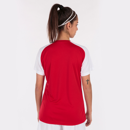  Camiseta Manga Corta Joma akadēmija Iv Rojo Blanco