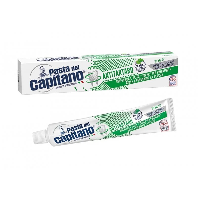 DR. CICCARELLI Pasta Del Capitano tandpasta tegen tandsteen 100 ml