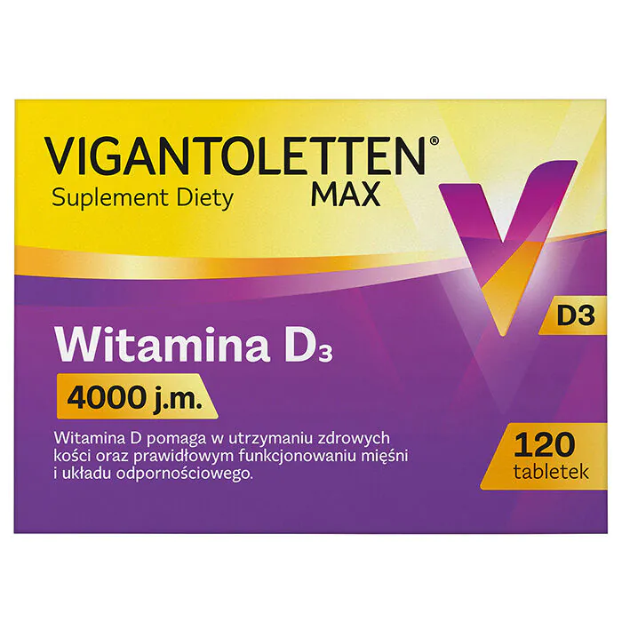 Vigantoletten Max 4000 j.m., Tabletki