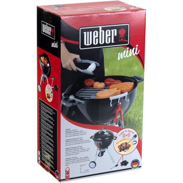 Weber One Touch Premium Holzkohlegrill mit Sound und Licht - KLEIN - 9466