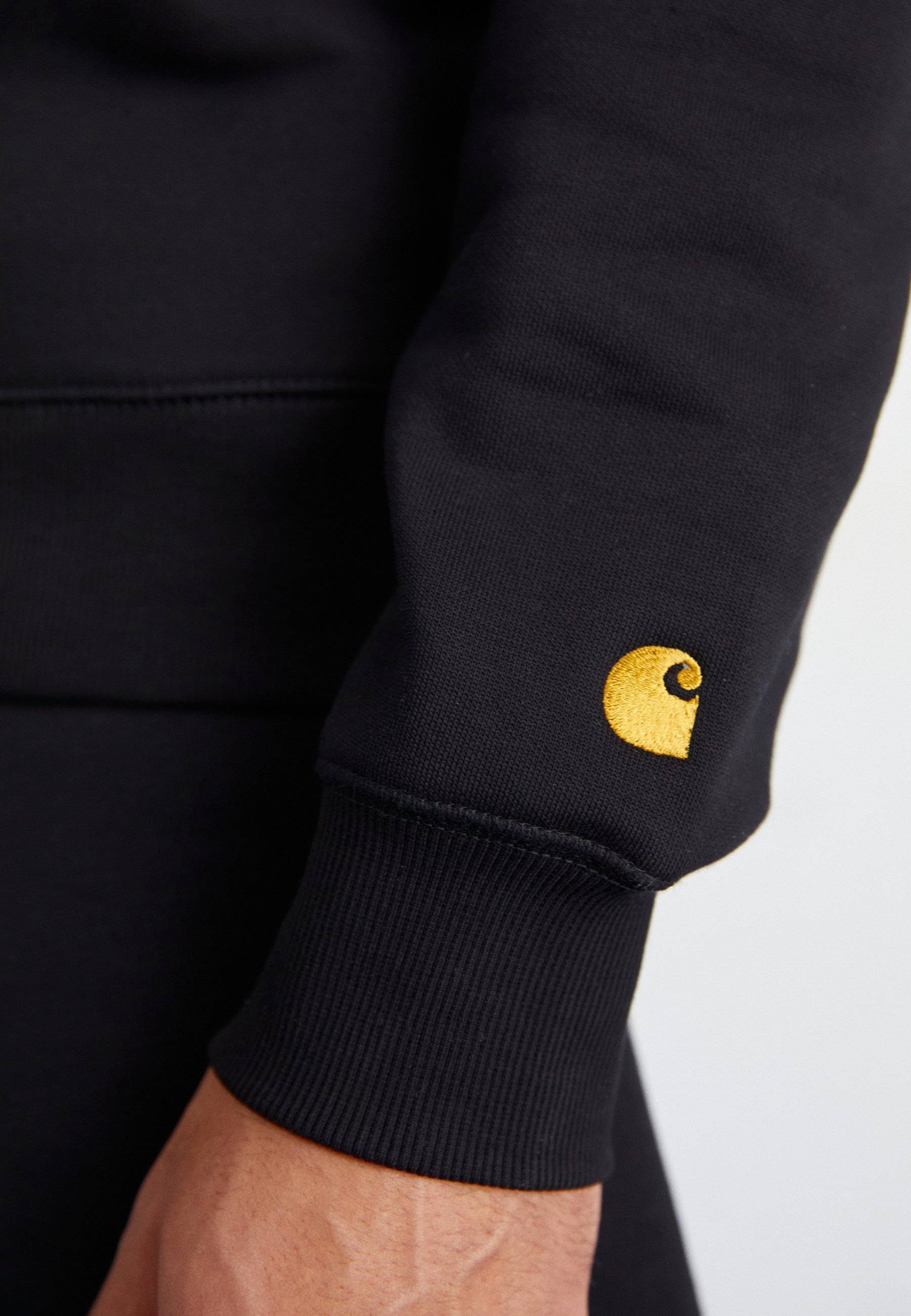 Carhartt WIP CHASE - Sweat-shirt - noir/or