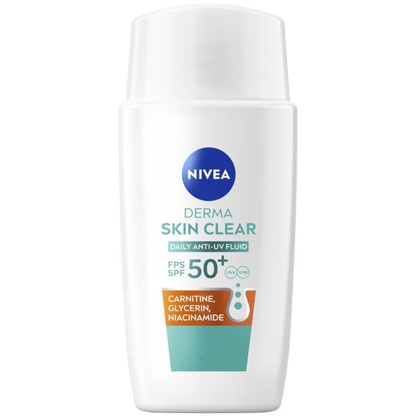 Nivea Derma Skin Clear ikdienas pret UV starojumu šķidrums 40 ml