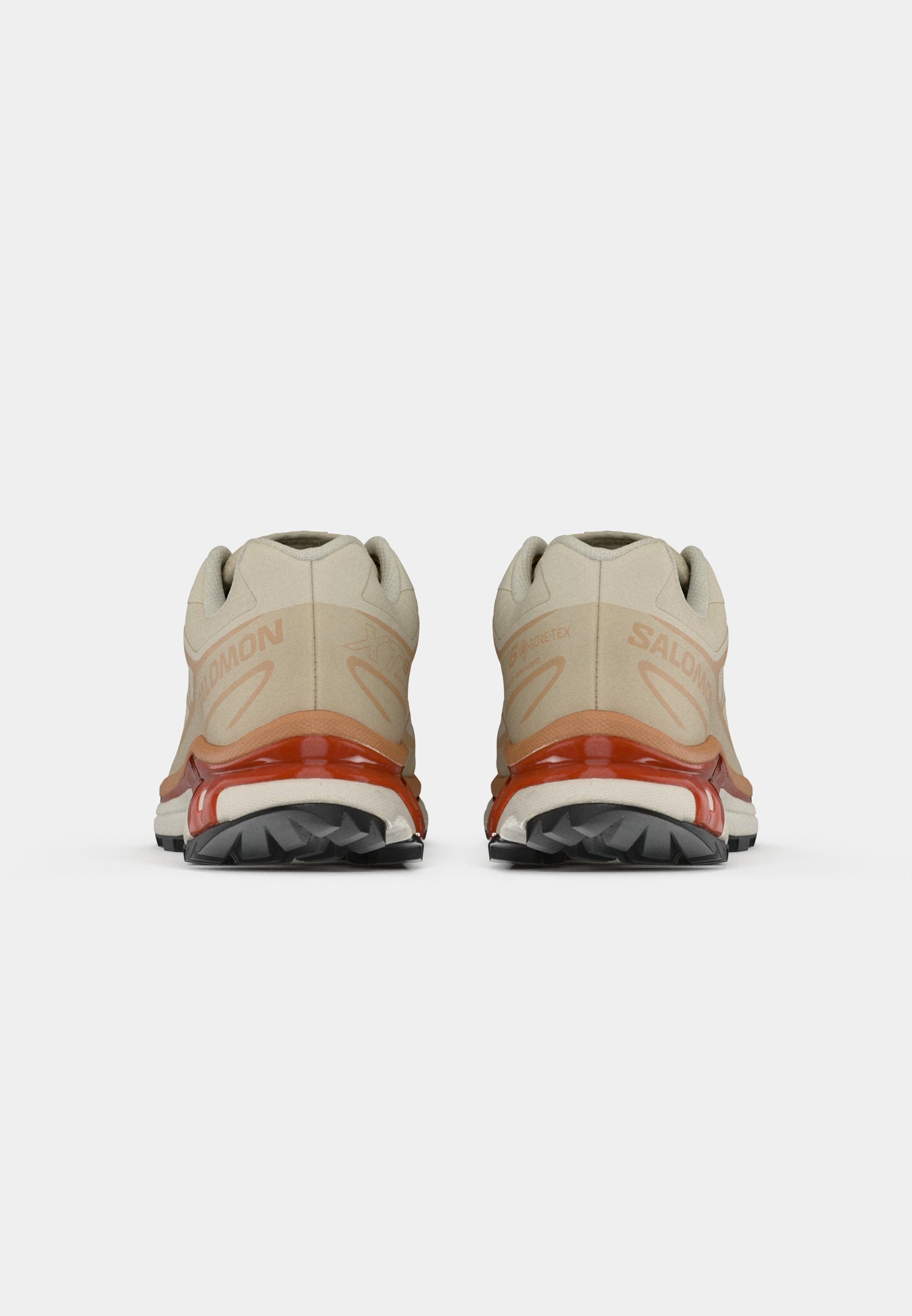 Salomon Sportstyle XT 6 GTX UNISEX - Joggesko - almond milk/soft clay/burnt ochre