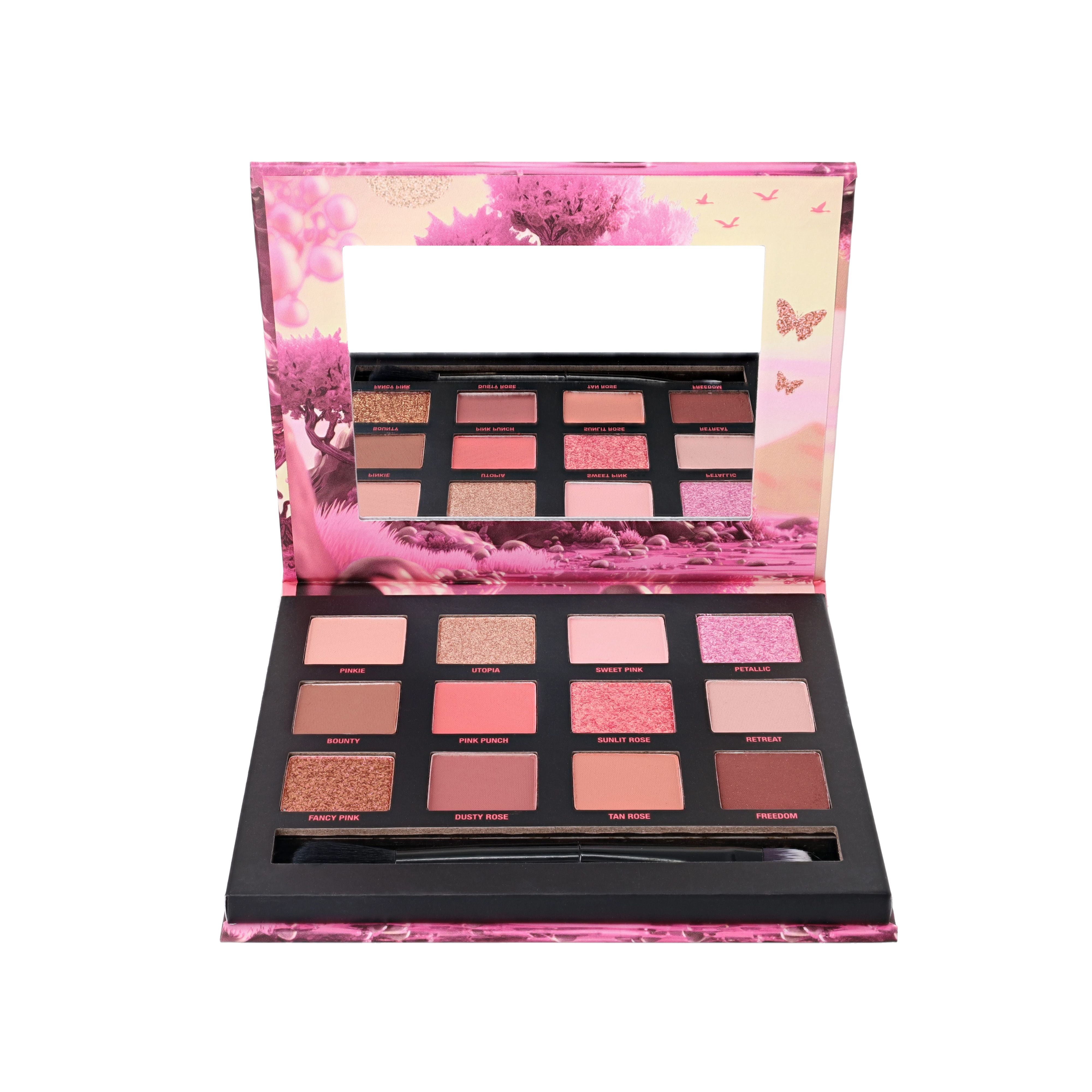 Escape To Pink acu ēnu palete Acu ēnu paletes un grims