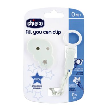 Κλιπ πιπίλας Chicco Universal Cloud 1 τεμάχιο 1 τεμάχιο