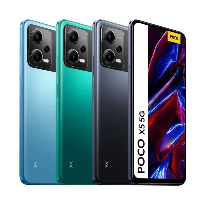 Smartphone XIAOMI POCO X5 5G 6GB 128GB Azul Qualcomm Snapdragon 695 Pantalla AMOLED de 6,67