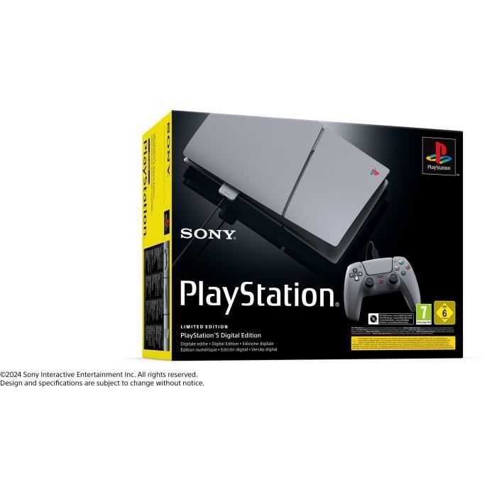 Console PlayStation 5 (modèle slim) - Version Numérique 30 ans - Édition Limitée 30ème anniversaire