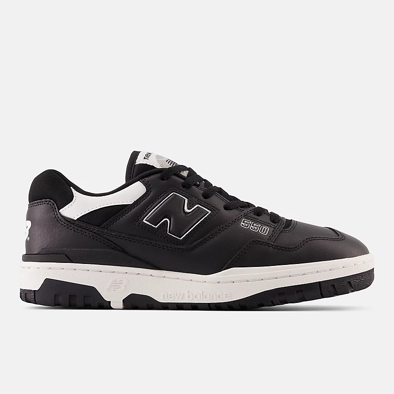 BB550 bărbați - negru cu alb