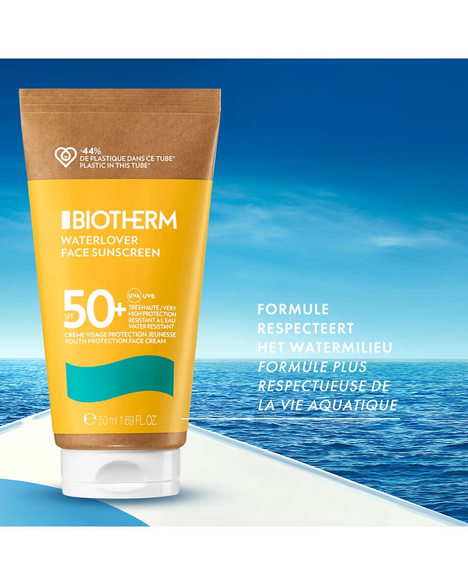 BIOTHERM WATERLOVER ΑΝΤΙΓΗΡΑΝΤΙΚΗ ΑΝΤΙΗΛΙΑΚΗ ΚΡΕΜΑ ΠΡΟΣΩΠΟΥ SPF50