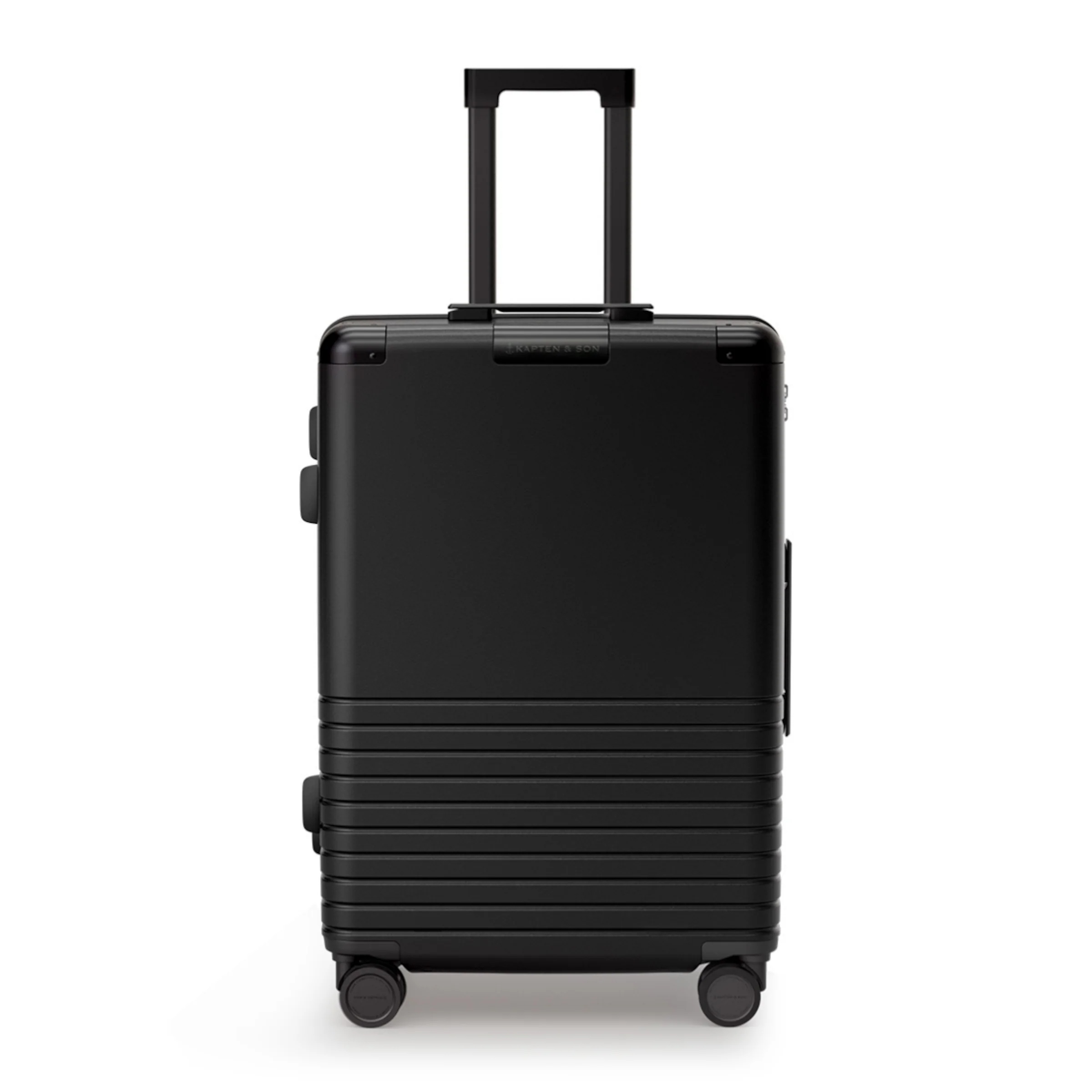 Enregistrement à Heathrow, tout en noir