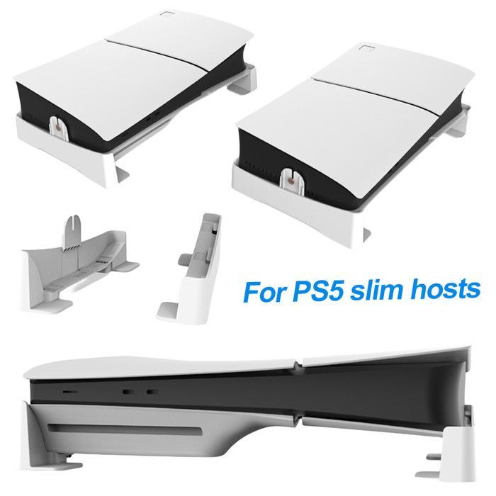 Support de Base Stable pour Console PS5 Slim,support Horizontal pour Playstation 5 Slim Disc et édition numérique[F750897773]