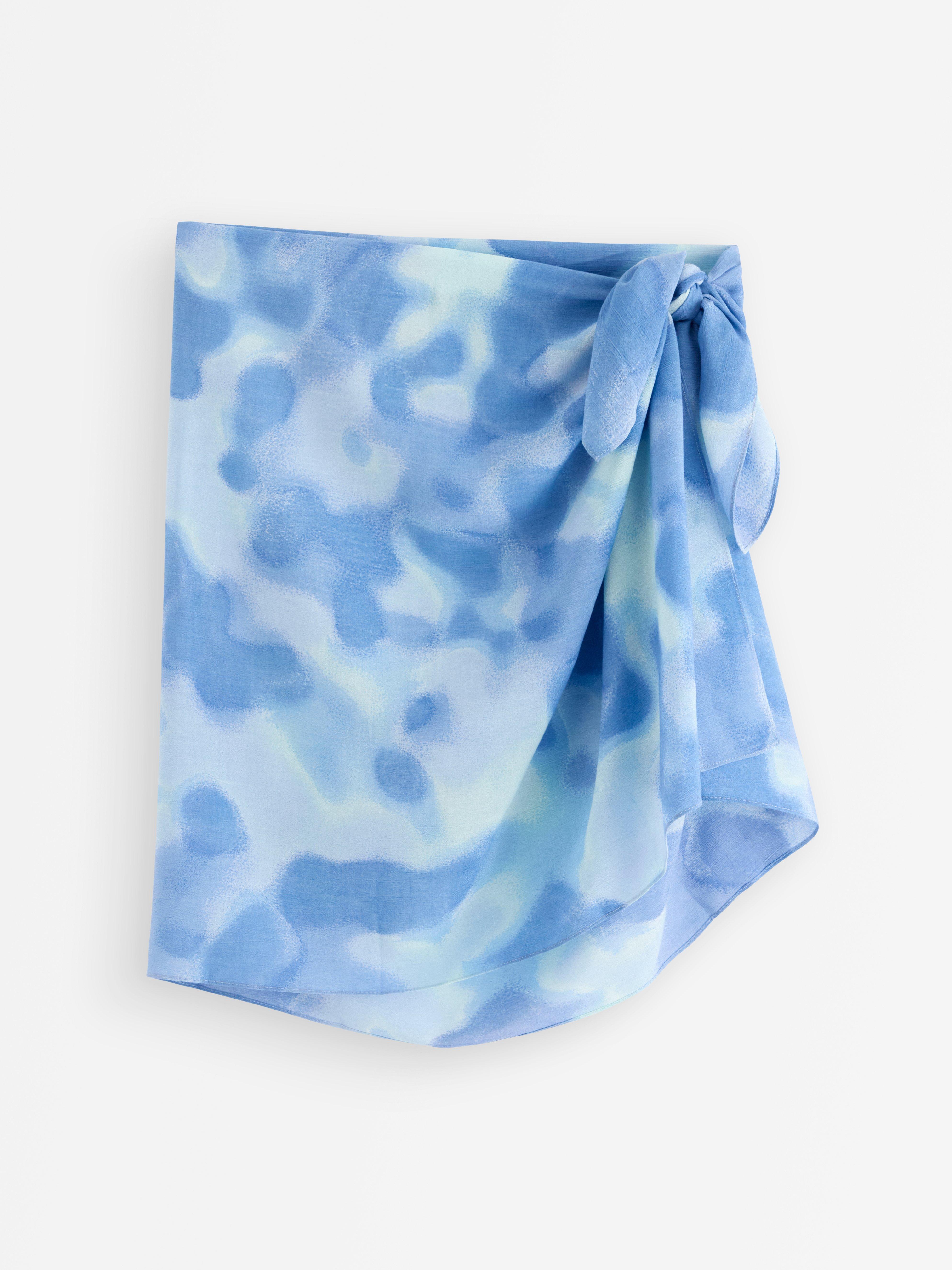 Světle modrá sarong
