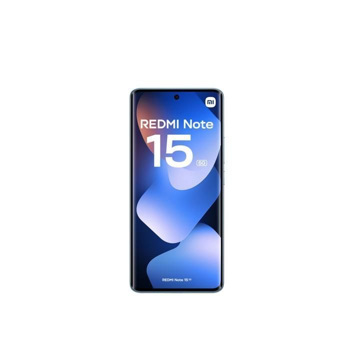 Smartphone Redmi Note 15 5G con 8 GB di RAM e 256 GB di ROM, blu - Venduto da Excellent Mi - Versione europea - Caricabatterie non incluso