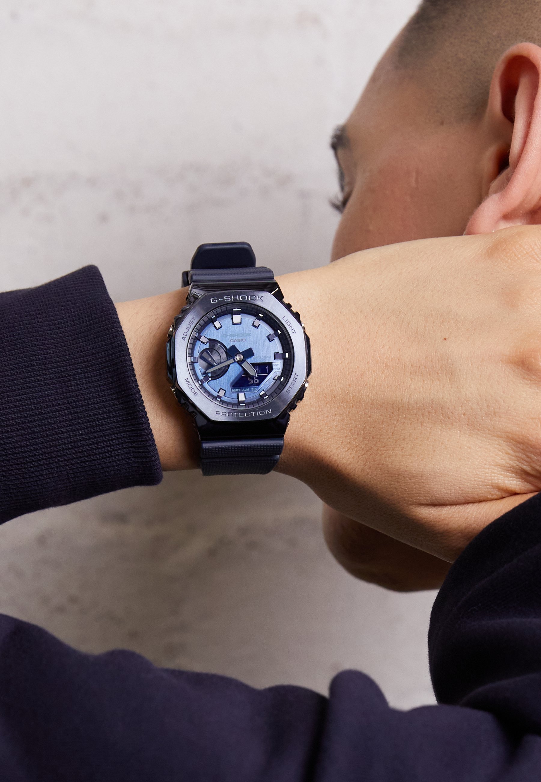 G-SHOCK METAL SERIES GM-2100 UNISEX - Chronograafhorloge - blauw