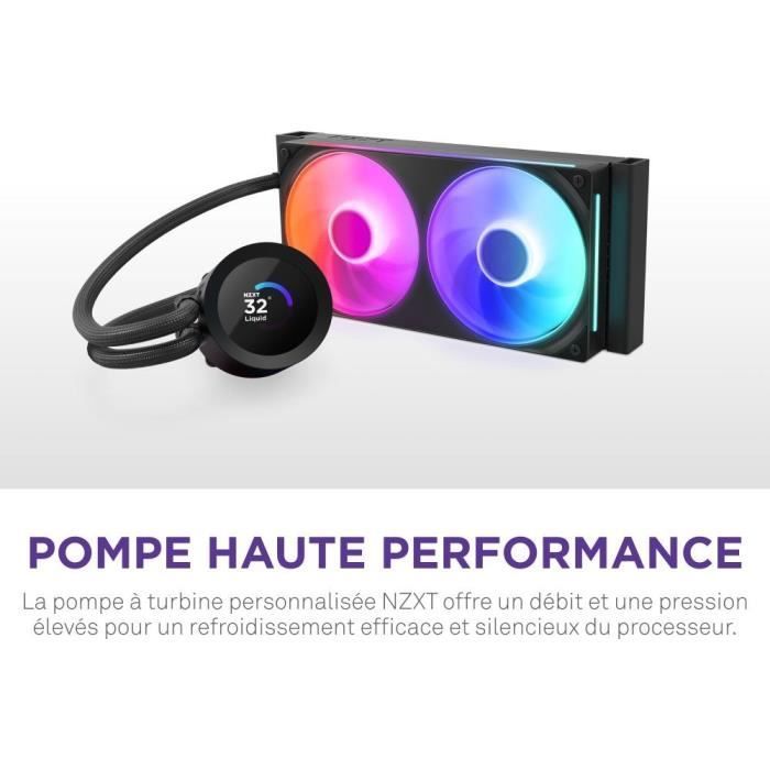 Wasserkühlung – NZXT – RL-KR240-B2 – Kraken Plus 240 RGB – Anpassbares 1,54