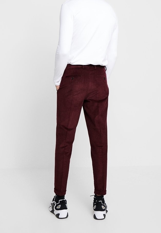 Pantalon Isaac Dewhirst - bordeaux