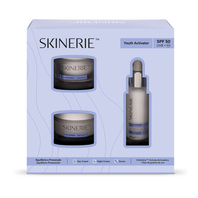 Skinerie Pack Youth Activator Forebyggende Rutine Ansiktssett 1 enhet 1 enhet