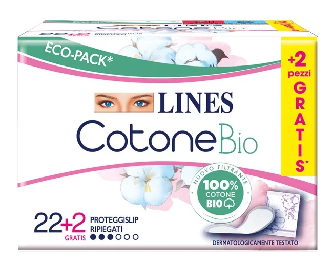 LINES Biologisch katoenen inlegkruisjes, 24 stuks
